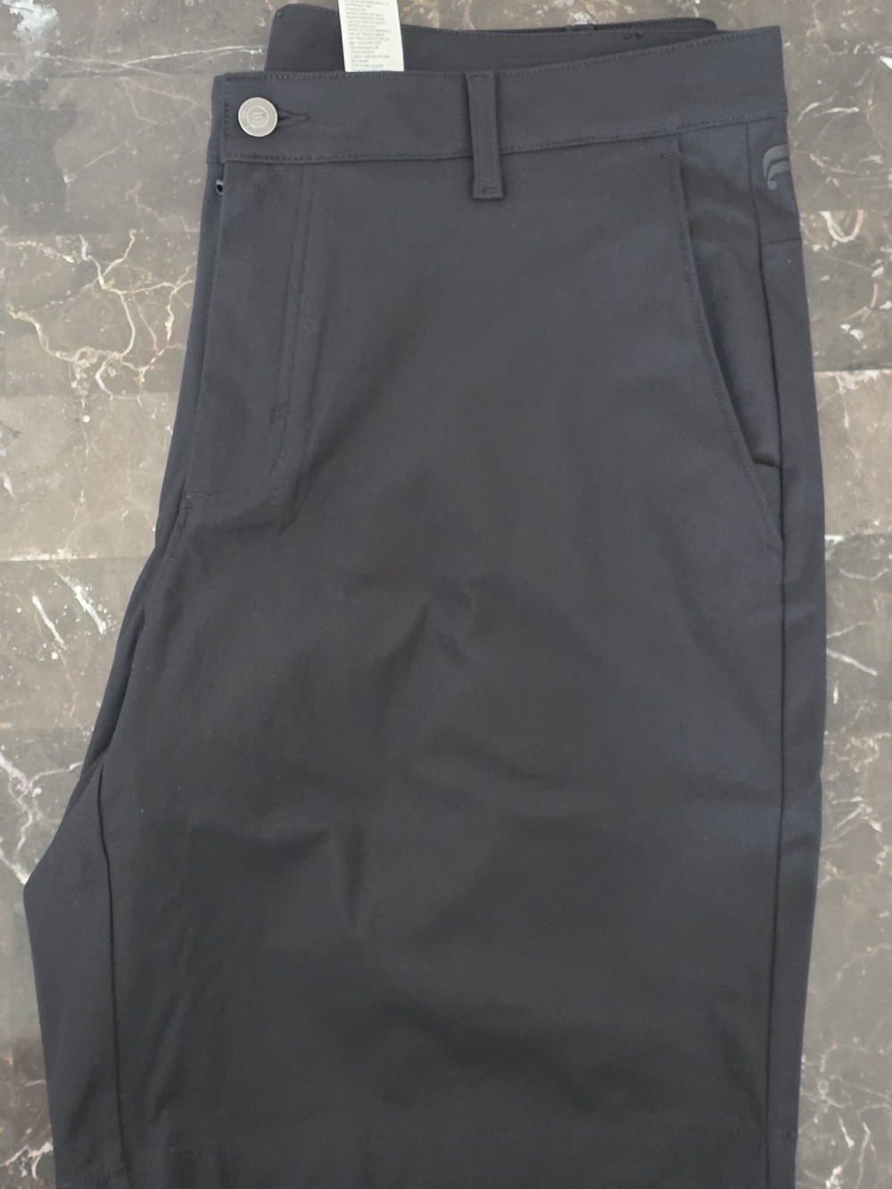 Fabletics Men's Black "The Don" Performance Shorts